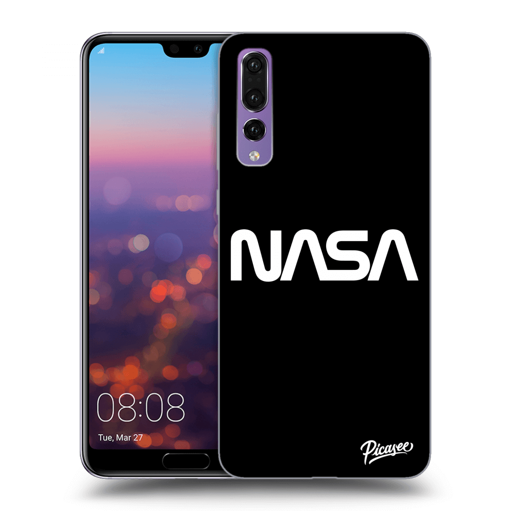 Huawei P20 Pro Hülle - Schwarzes Silikon - NASA Basic