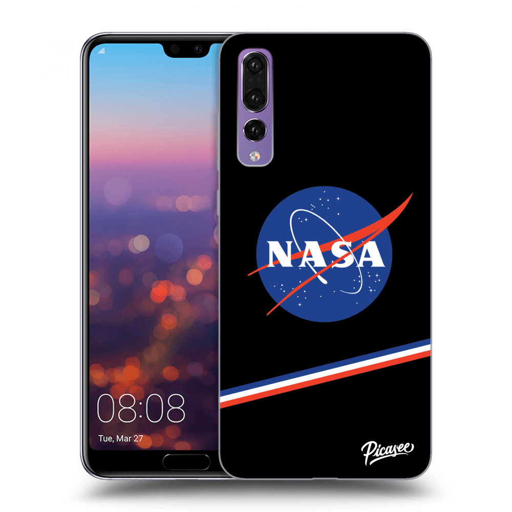 Huawei P20 Pro Hülle - Schwarzes Silikon - NASA Original