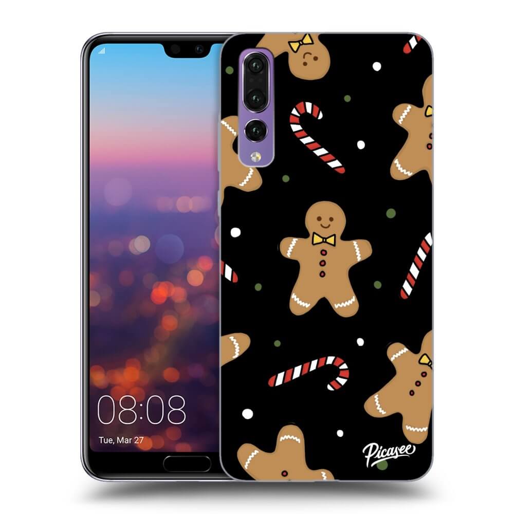 Huawei P20 Pro Hülle - Schwarzes Silikon - Gingerbread