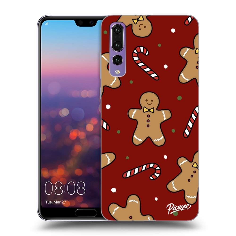 Huawei P20 Pro Hülle - Schwarzes Silikon - Gingerbread 2