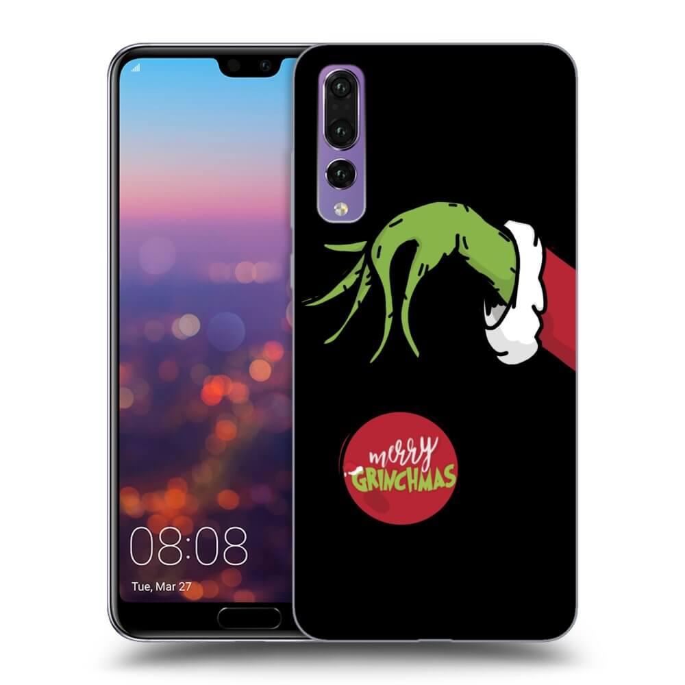 Huawei P20 Pro Hülle - Schwarzes Silikon - Grinch