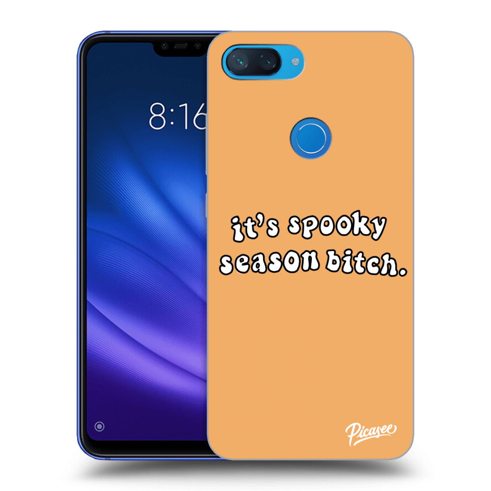 Xiaomi Mi 8 Lite Hülle - Transparentes Silikon - Spooky Season