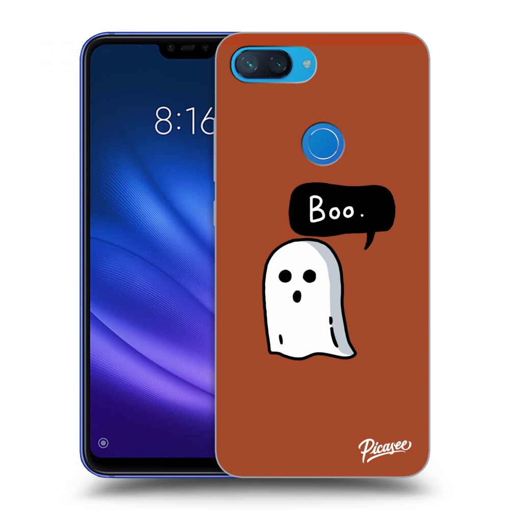 Xiaomi Mi 8 Lite Hülle - Transparentes Silikon - Boo