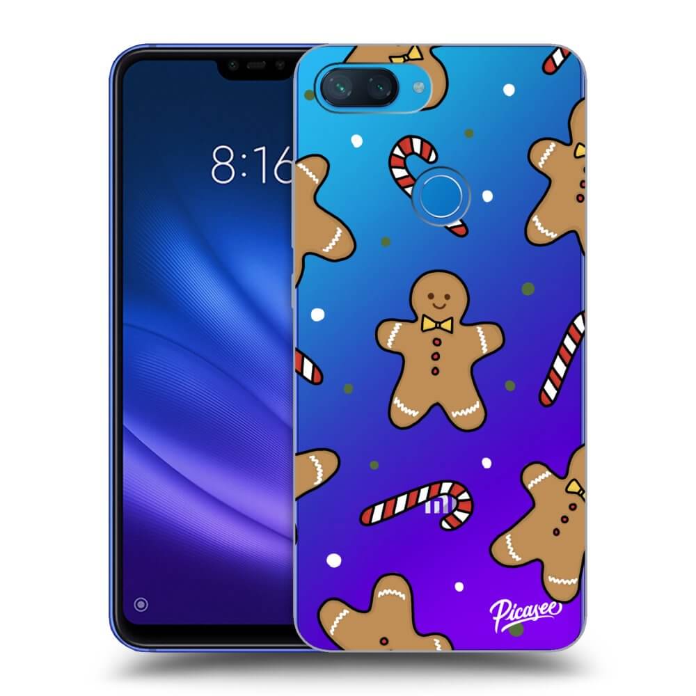 Xiaomi Mi 8 Lite Hülle - Transparentes Silikon - Gingerbread