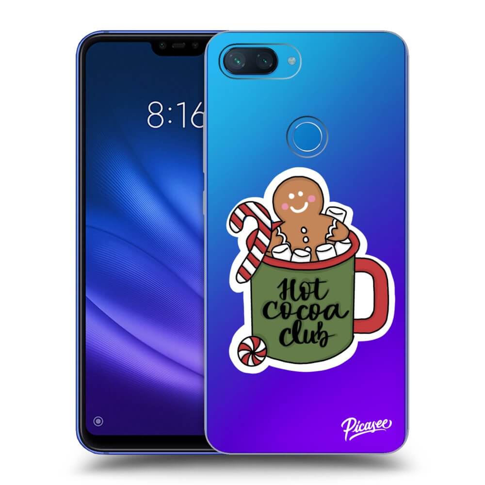 Xiaomi Mi 8 Lite Hülle - Transparentes Silikon - Hot Cocoa Club