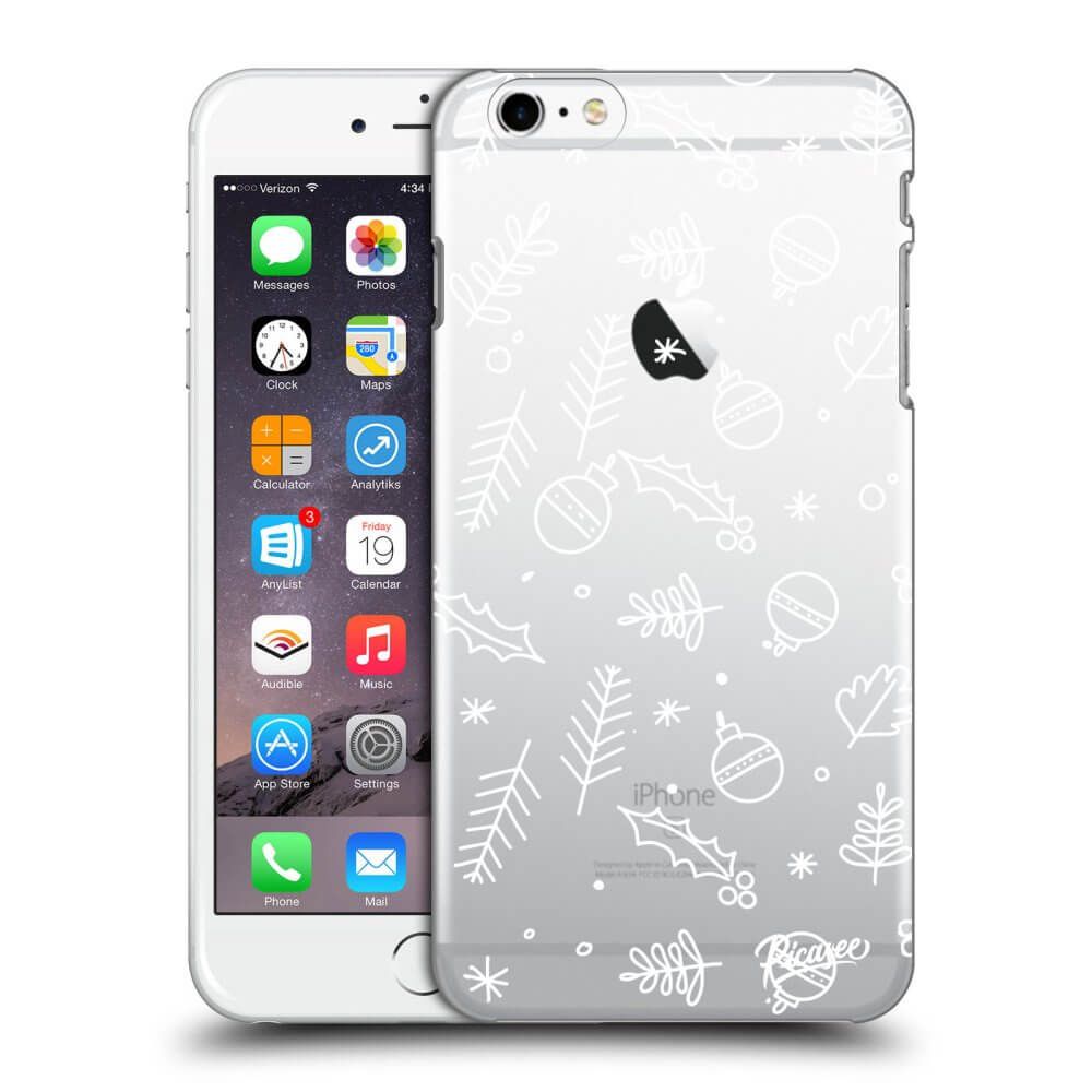 Apple IPhone 6 Plus/6S Plus Hülle - Transparentes Silikon - Mistletoe