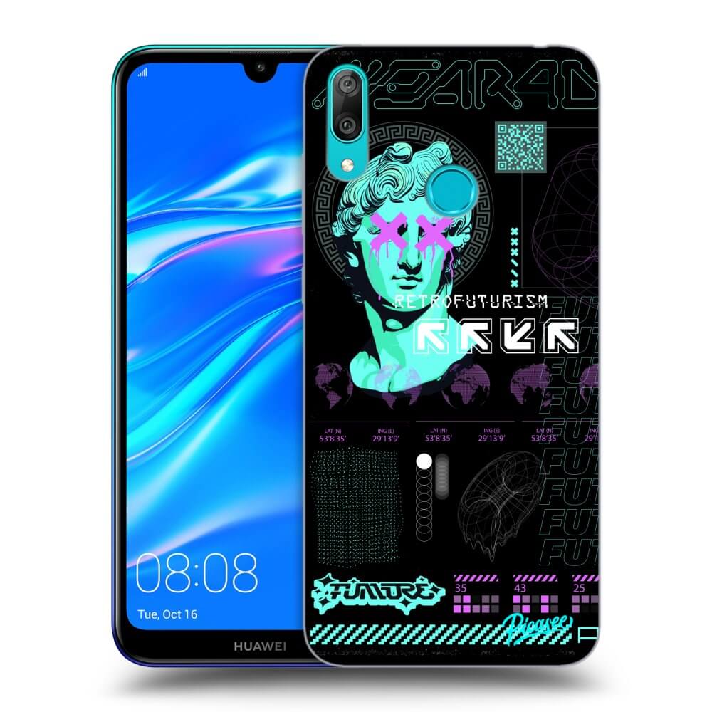 Huawei Y7 2019 Hülle - Transparentes Silikon - RETRO