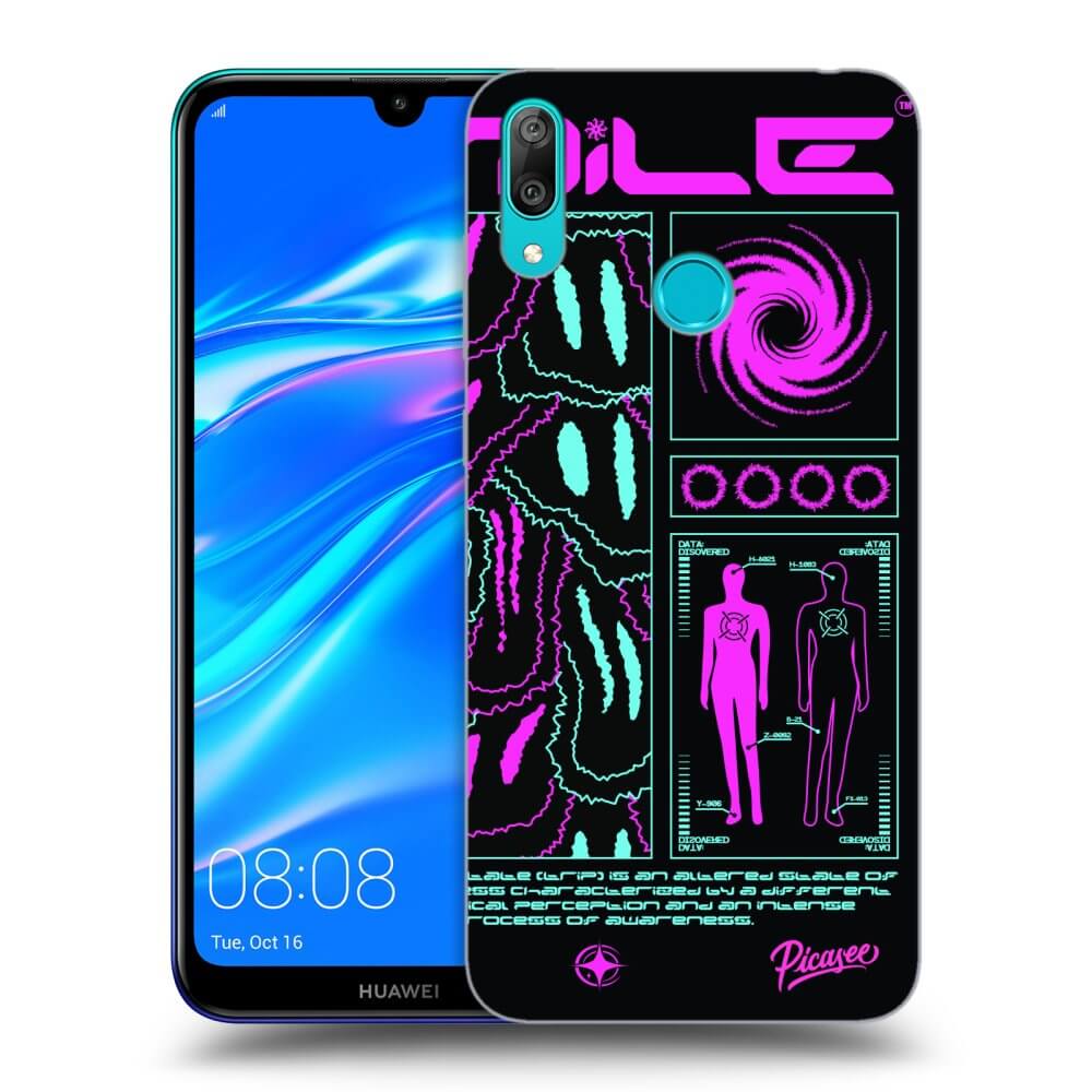 Huawei Y7 2019 Hülle - Transparentes Silikon - HYPE SMILE