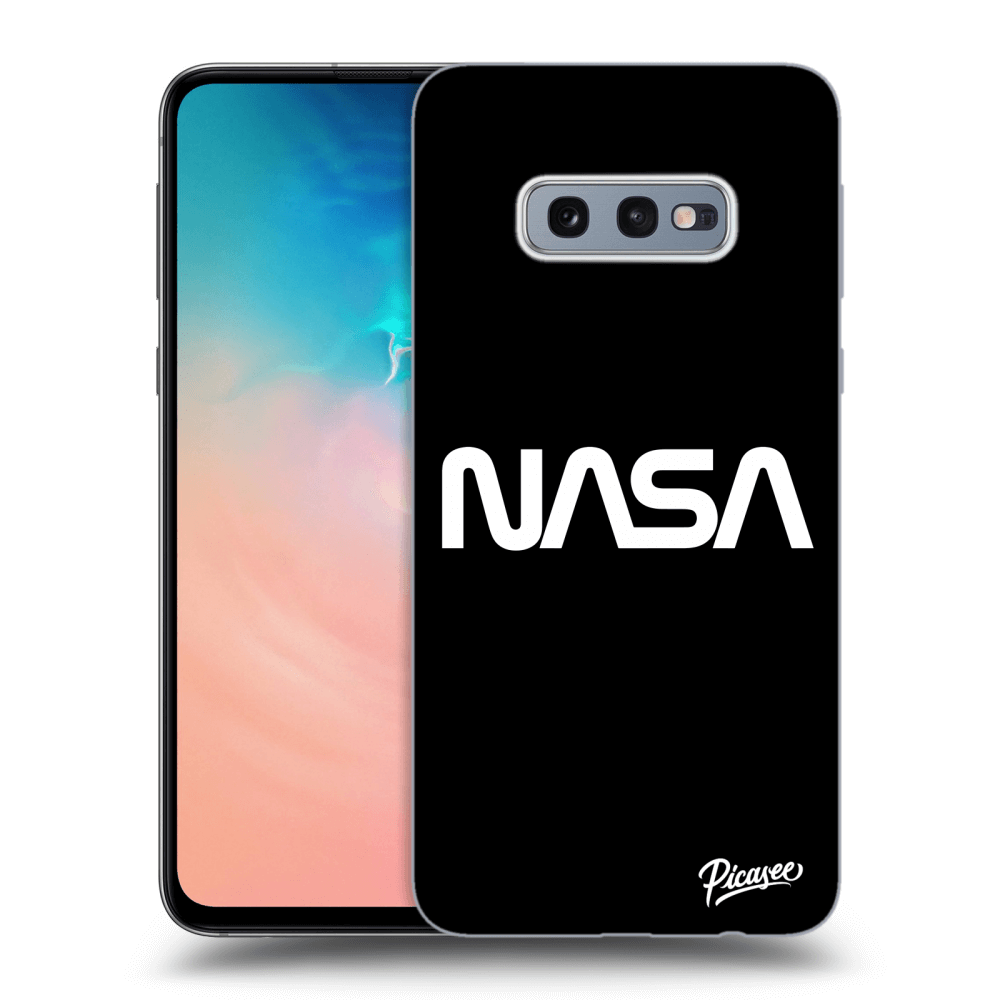 Samsung Galaxy S10e G970 Hülle - Transparentes Silikon - NASA Basic