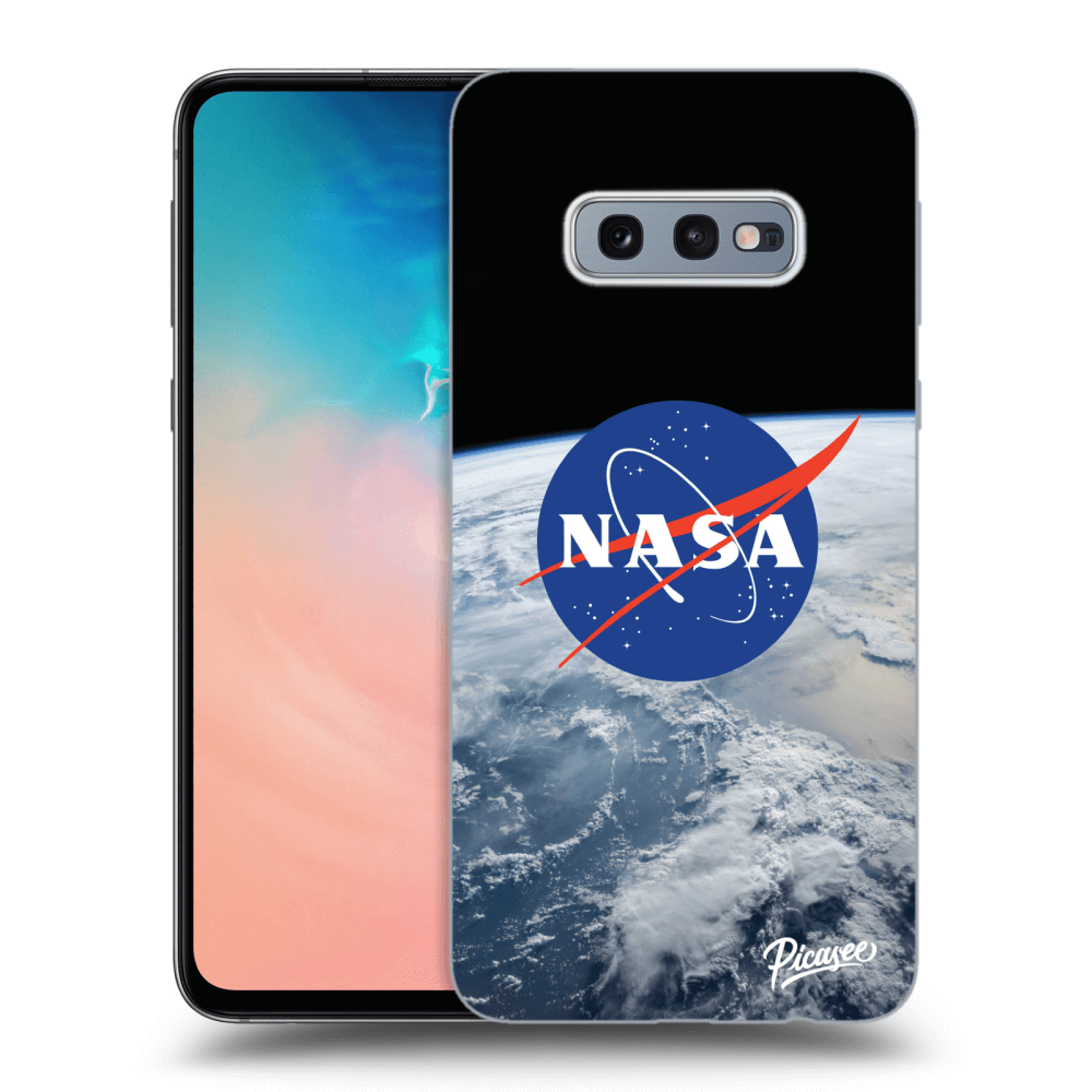 Samsung Galaxy S10e G970 Hülle - Transparentes Silikon - Nasa Earth