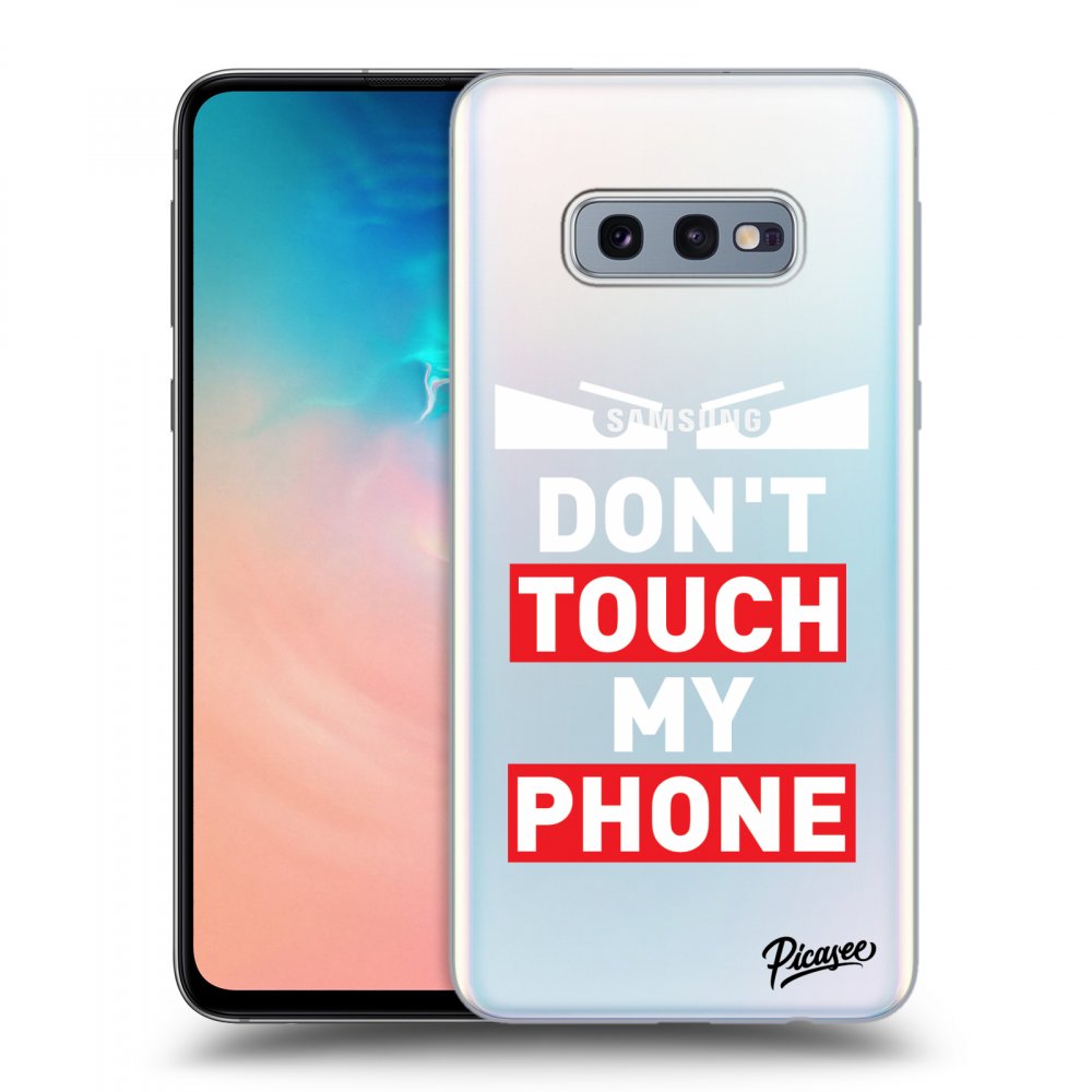 Samsung Galaxy S10e G970 Hülle - Transparentes Silikon - Shadow Eye - Transparent