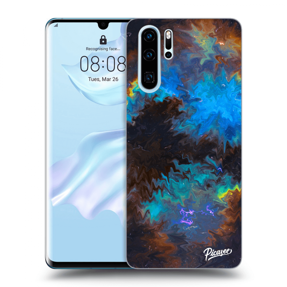 Huawei P30 Pro Hülle - Transparentes Silikon - Space