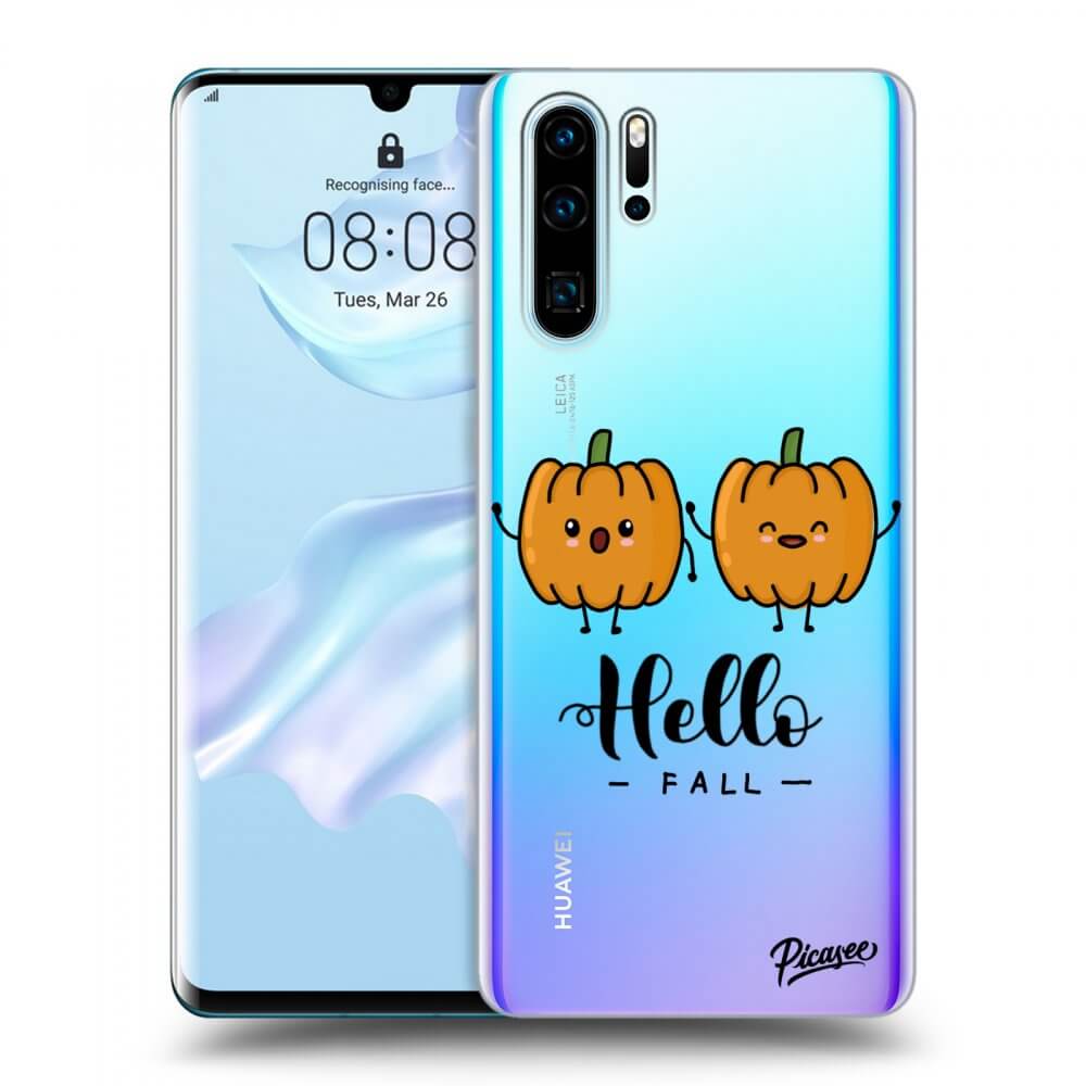 Huawei P30 Pro Hülle - Transparentes Silikon - Hallo Fall