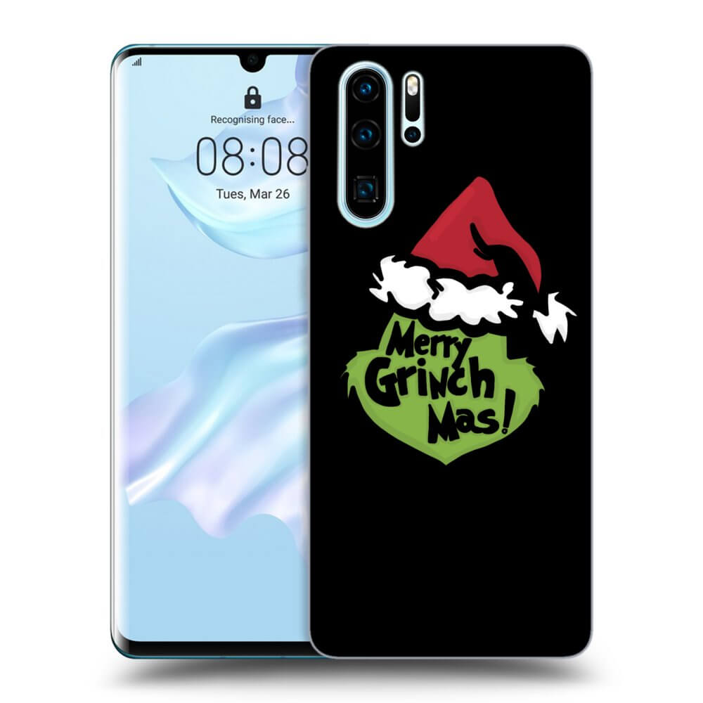 Huawei P30 Pro Hülle - Schwarzes Silikon - Grinch 2