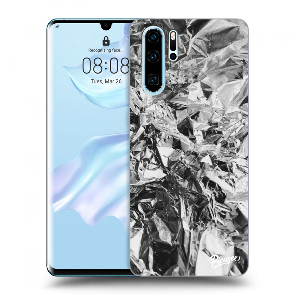 Huawei P30 Pro Hülle - Transparentes Silikon - Chrome