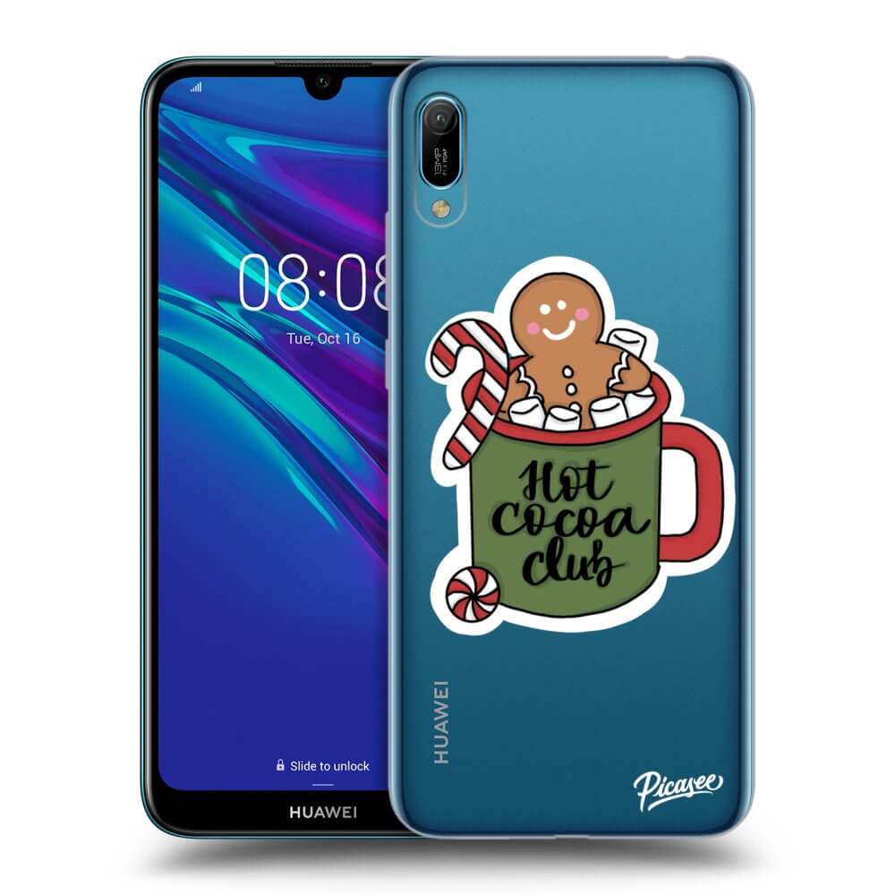 Huawei Y6 2019 Hülle - Transparentes Silikon - Hot Cocoa Club